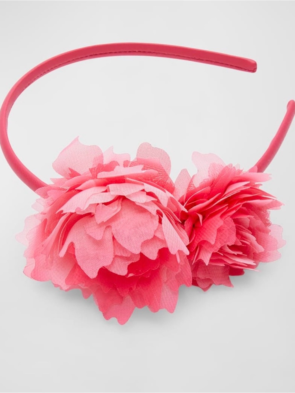 Lele Sadoughi for SJP Sarah Jessica Parker Hot Pink Peony Headband